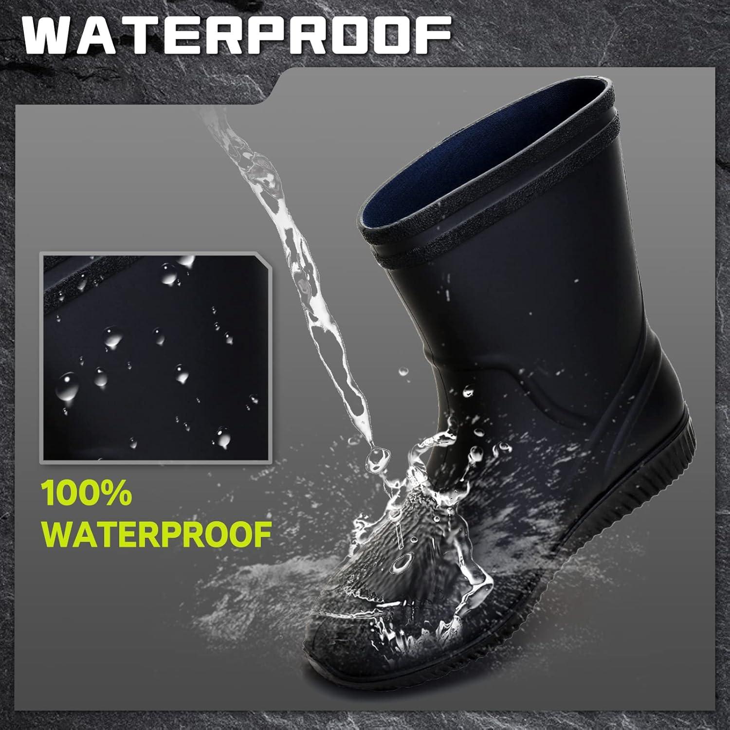 we​ Test XTJSCBDSH Boots ‍in Rain and Mud