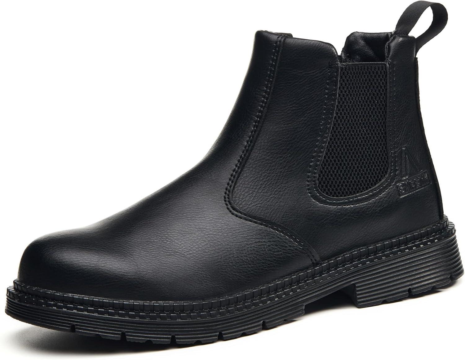 We‍ Step into ZBVB's ⁤Steel Toe Chelsea Boots