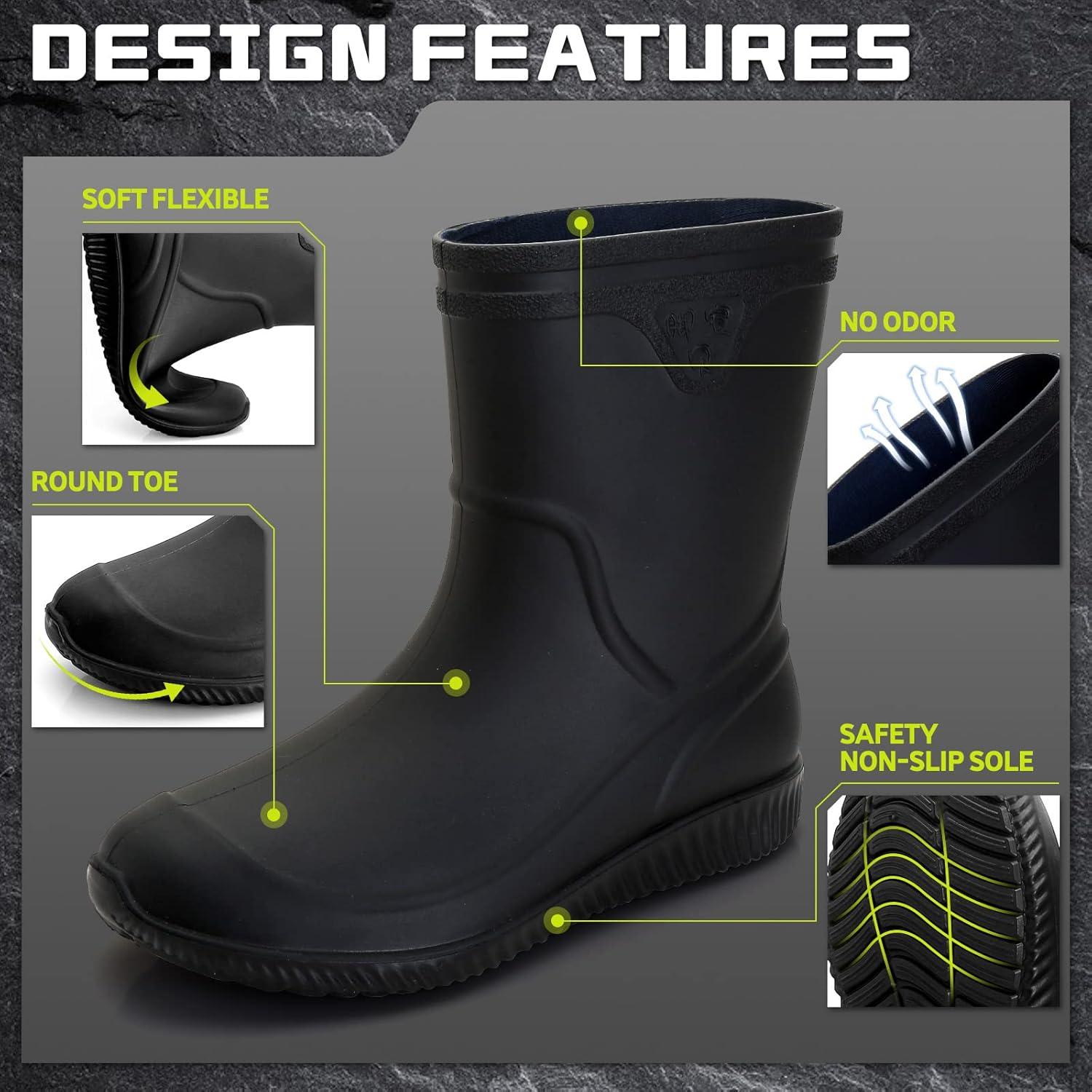 We test XTJSCBDSH Boots in Rain and Mud