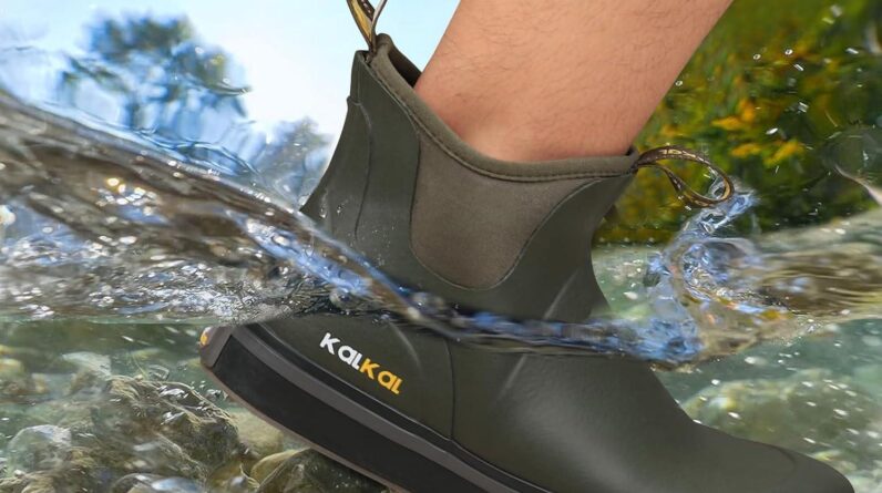 Our Take on Kalkal Men’s Deck Boots for Fishing