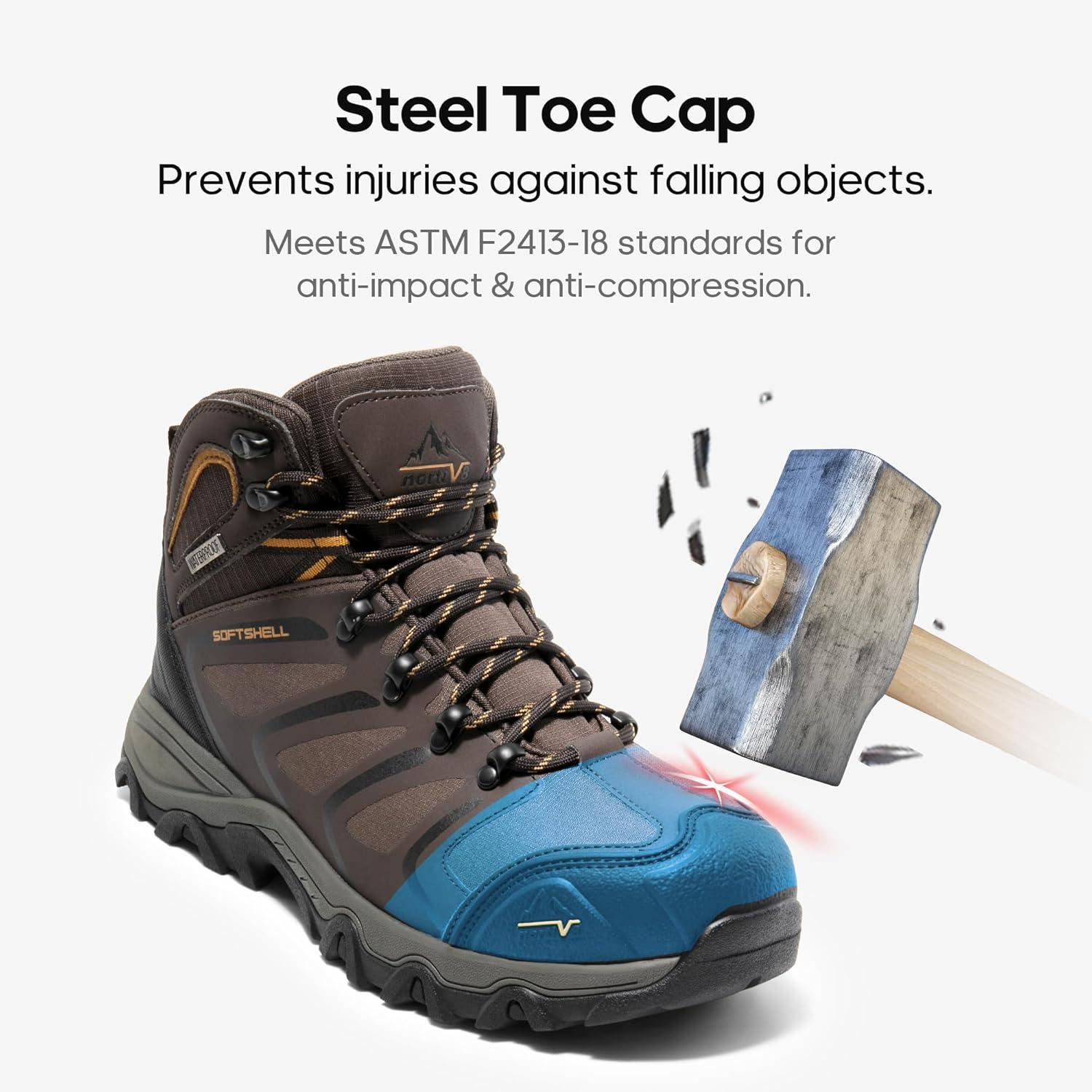 Our take on⁣ NORTIV 8's Armadillo Steel ⁢Toe Boots