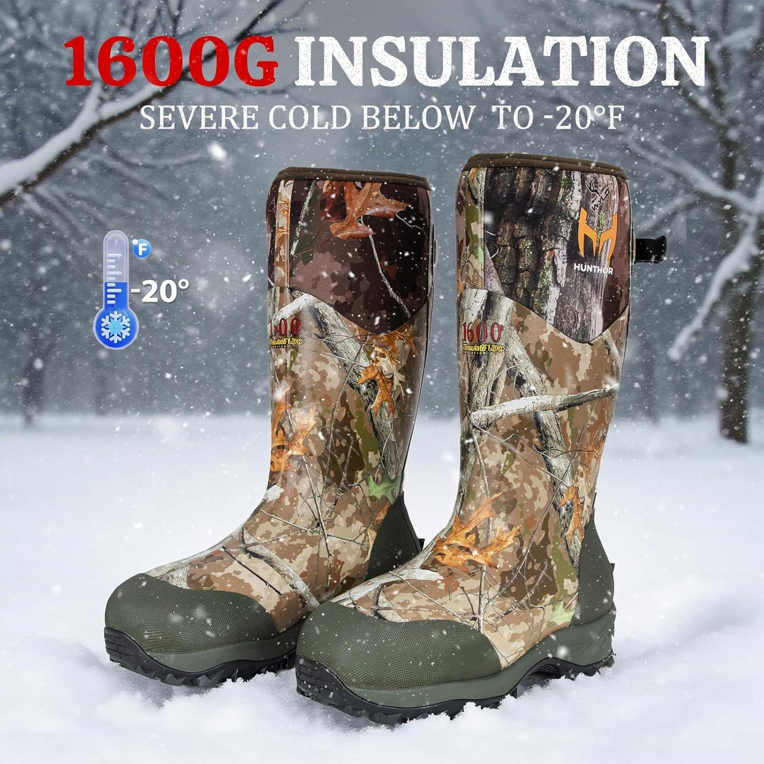 Testing Winter's Edge: Our Take on 1600g Hunt Boots