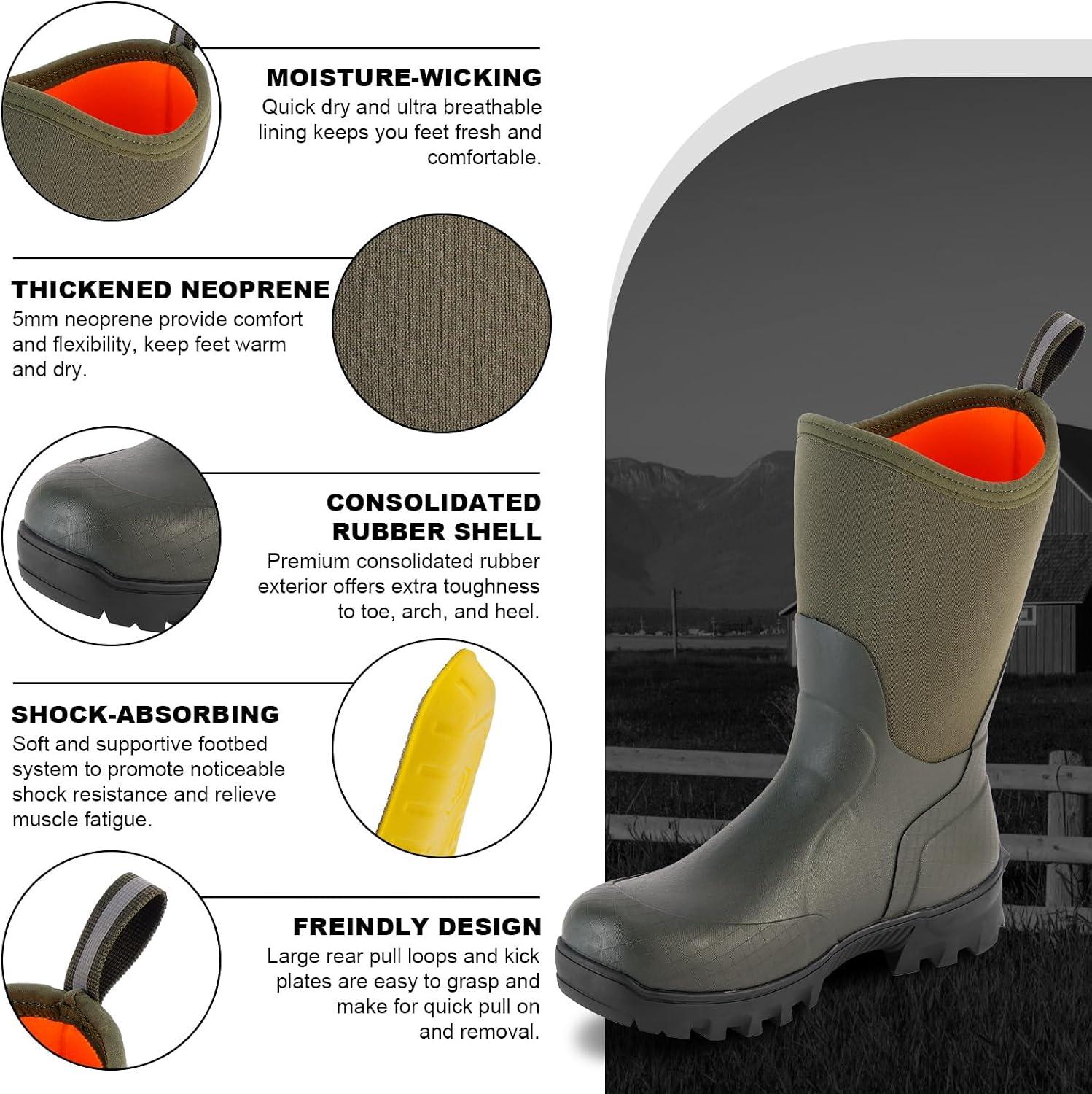 Our Take on Showave's Rugged Mid-Calf Work Boots