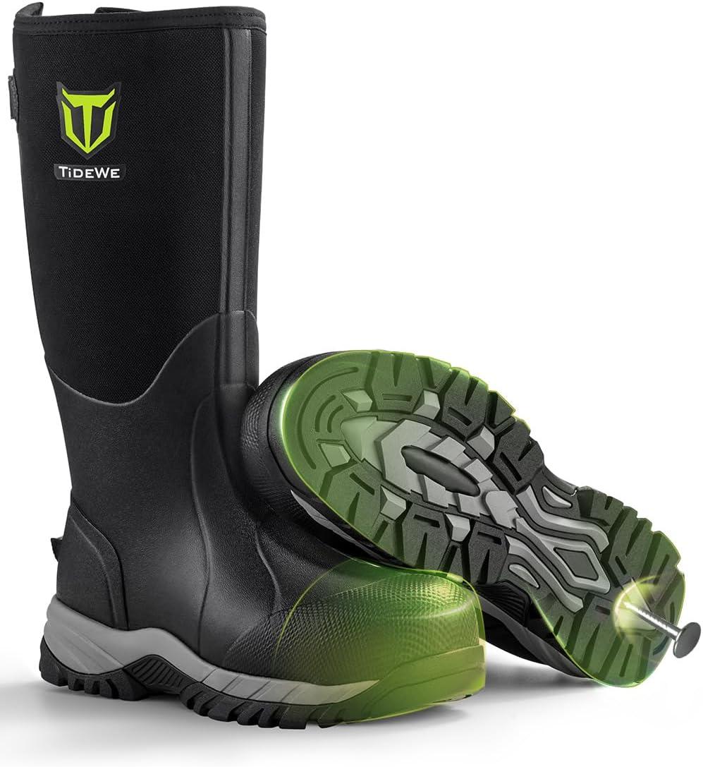 Our Take on TIDEWE Men's Work Boots: Tough & Dry