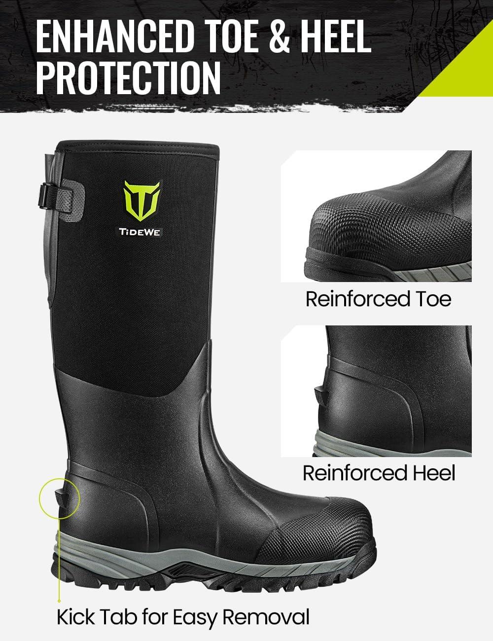Our Take on TIDEWE Men's Work Boots: Tough & Dry