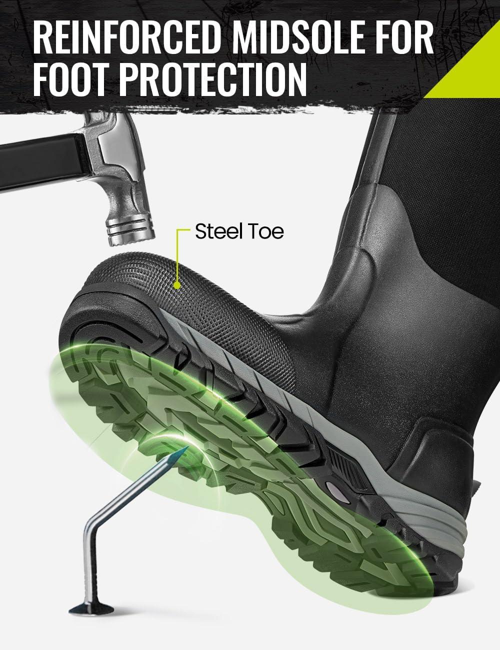 Our Take on TIDEWE Men's Work Boots: Tough & Dry