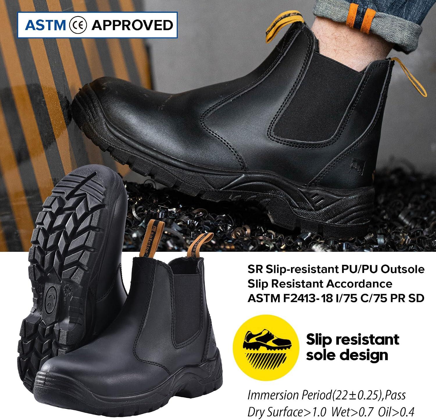 Our Take on Steel Toe Chelsea Work Boots