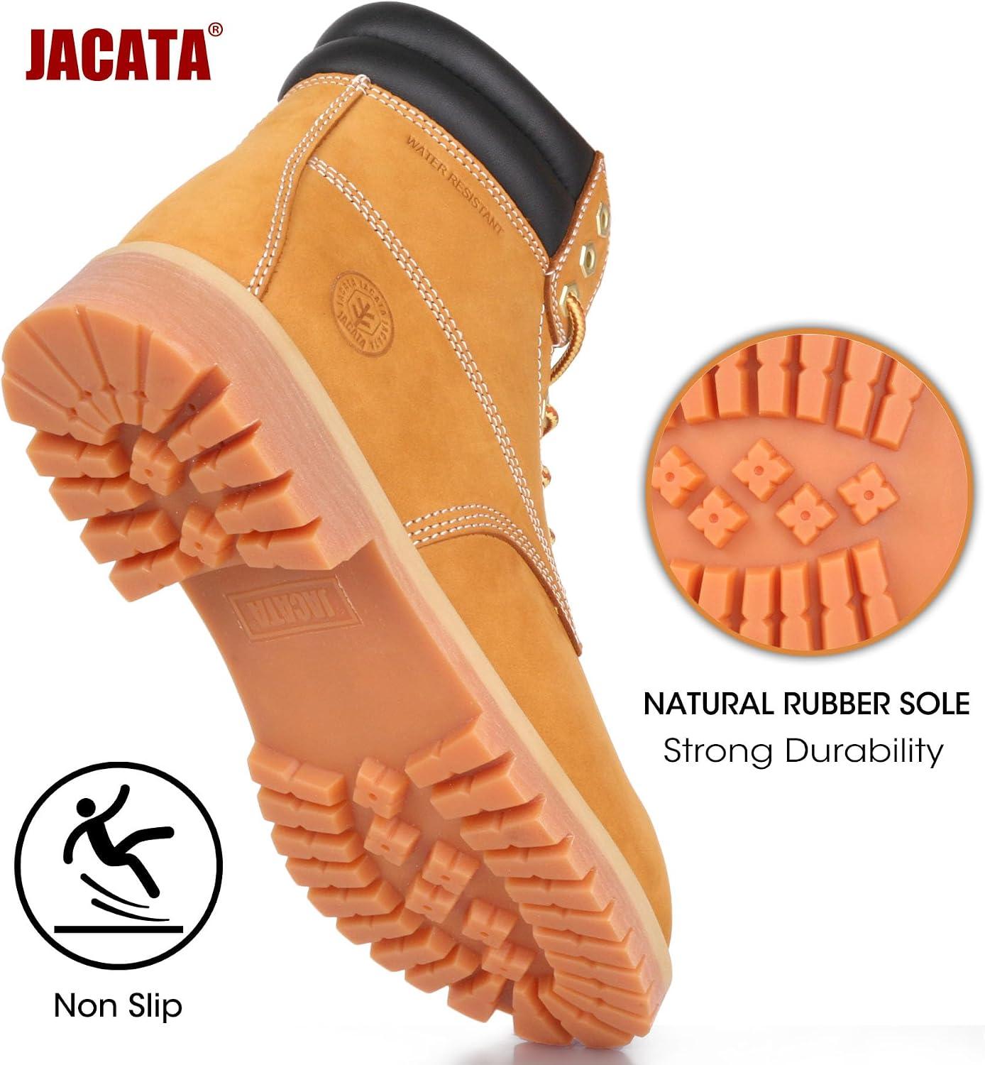 our Take ⁣on Jacata's rugged Leather Work Boots