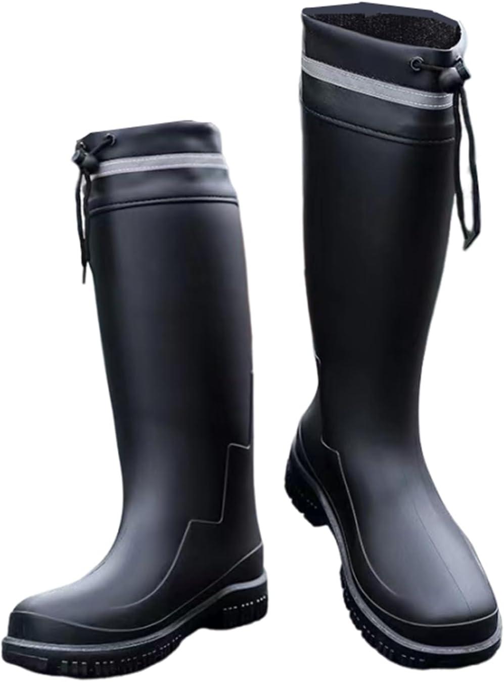 Our take on These Knee-High Men's Rain Boots