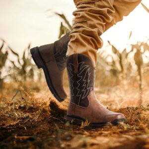 Our Take on ANGRYRAM Cowboy Steel Toe Work Boots