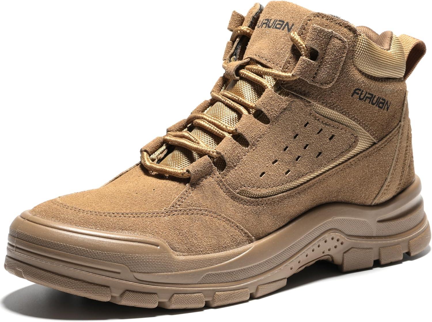 testing Furuian's Pioneer Steel Toe Work Boots