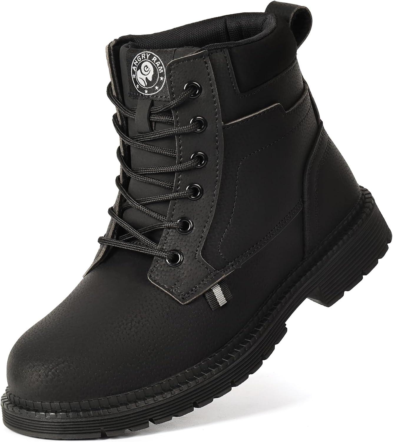 Why We Trust ANGRYRAM steel Toe Work Boots
