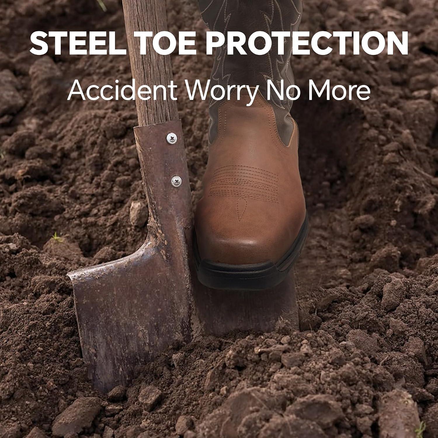 Our Take on ANGRYRAM Cowboy Steel Toe Work Boots