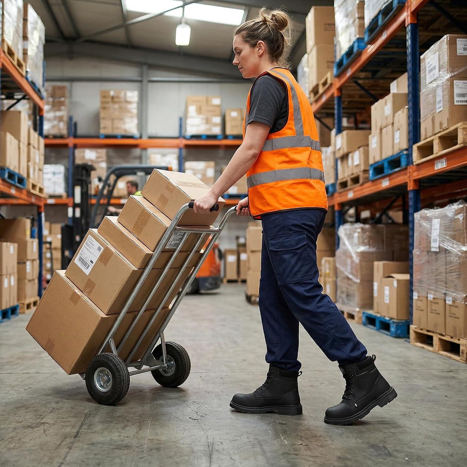 Why We Trust ANGRYRAM Steel Toe Work Boots