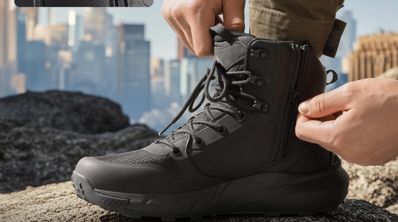 Our Take on the NORTIV 8 Tactical Zipper Boots