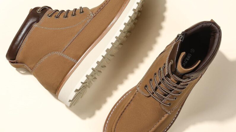 Why We Chose Bruno Marc Moc Toe Boots for Comfort