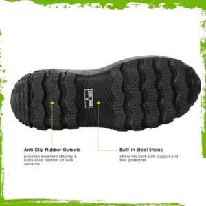Testing TIDEWE Rubber Boots on Wet, Tough Ground