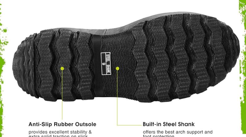 Testing TIDEWE Rubber Boots on Wet, Tough Ground
