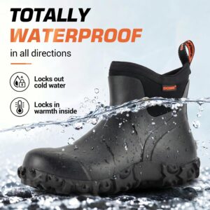 Testing Showave’s Ankle Rain Boots in the Mud