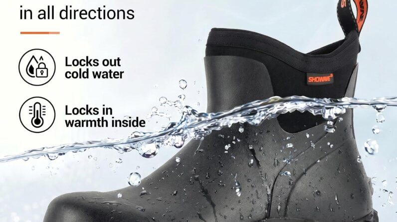Testing Showave’s Ankle Rain Boots in the Mud