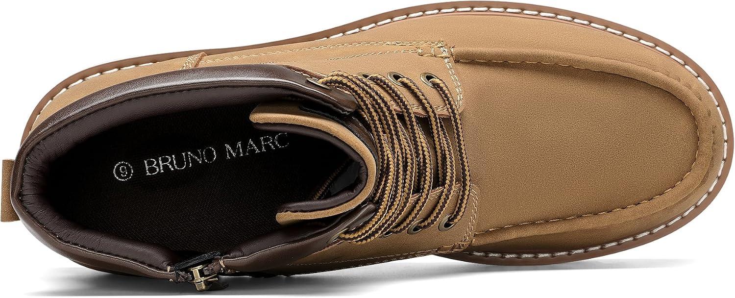 why We Chose Bruno Marc Moc Toe Boots for Comfort
