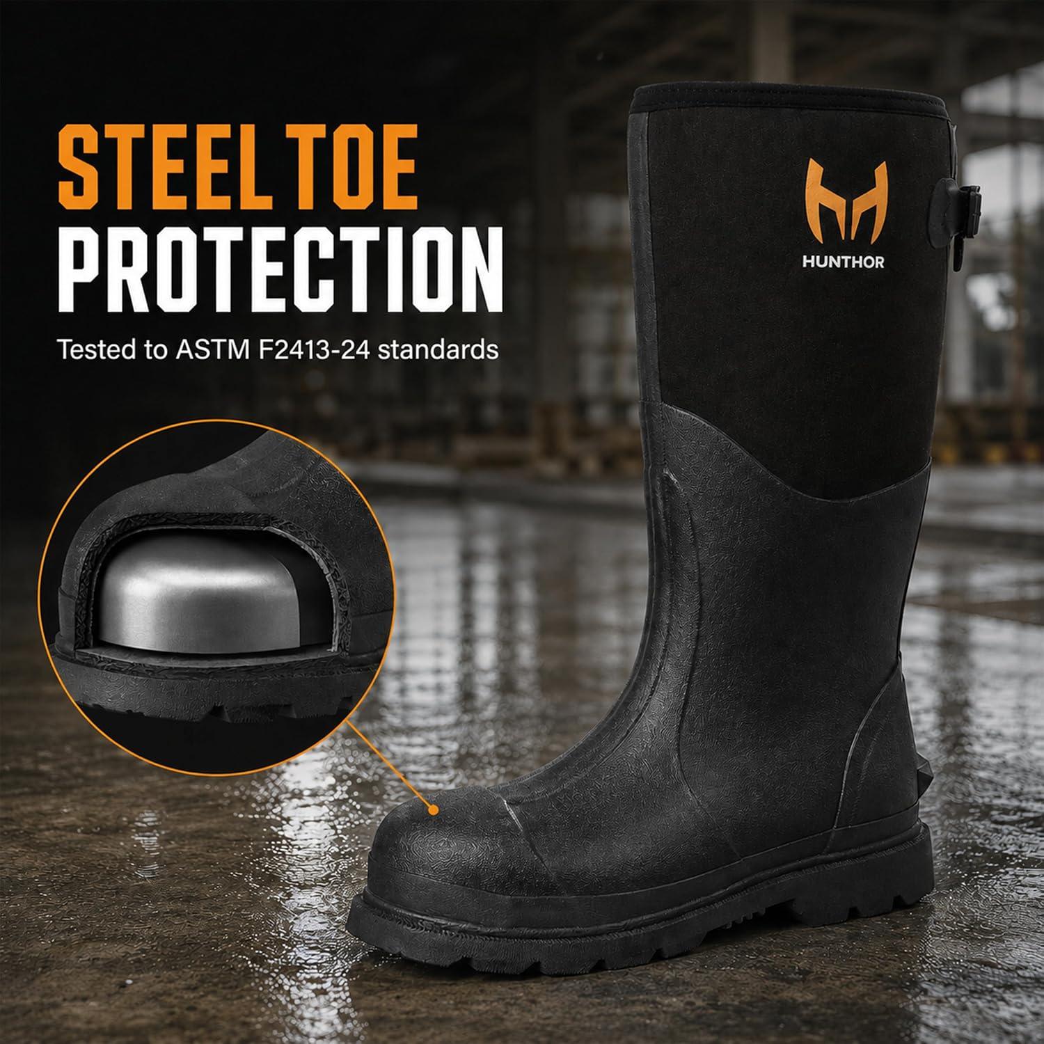 Why We Trust the Hunthor Steel Toe Work Boots