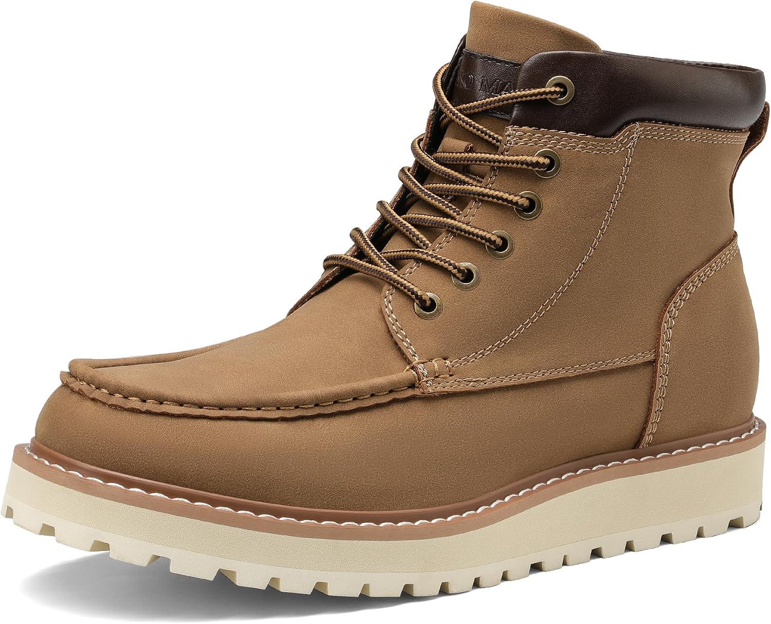Why We Chose Bruno Marc Moc toe Boots for Comfort