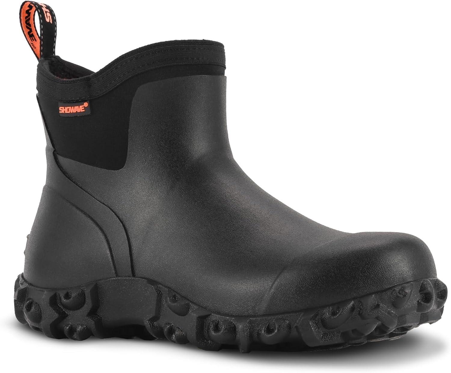 Testing Showave's Ankle Rain Boots in the Mud