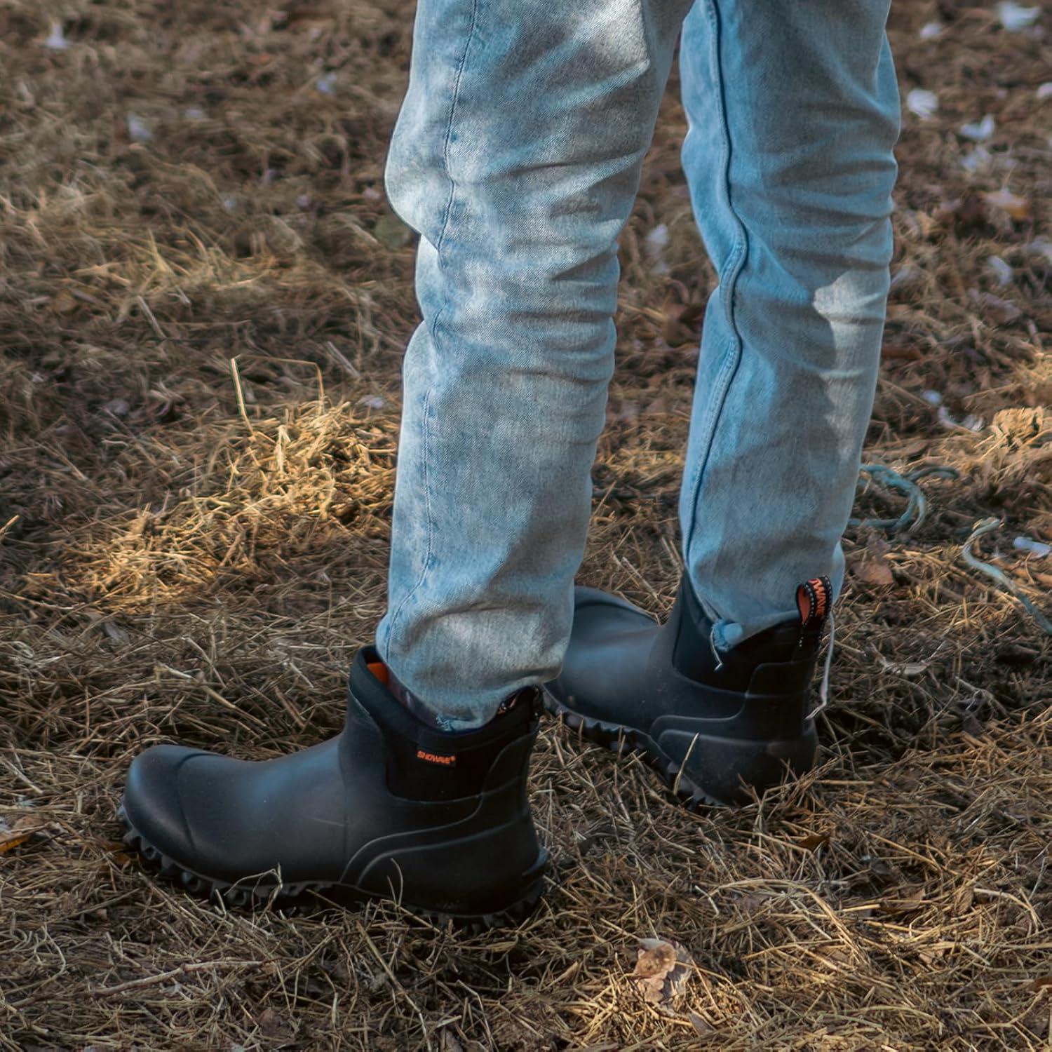 Testing Showave's Ankle Rain Boots in the Mud