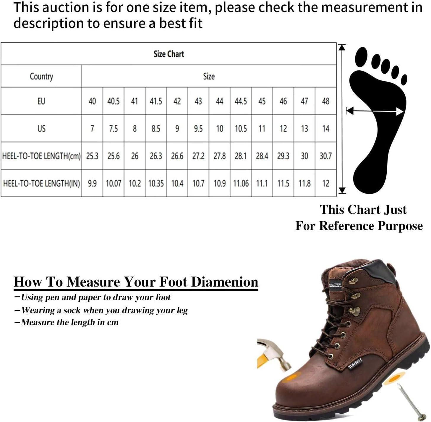 Our Hands-On Review of TOSAFZXY Steel Toe Boots