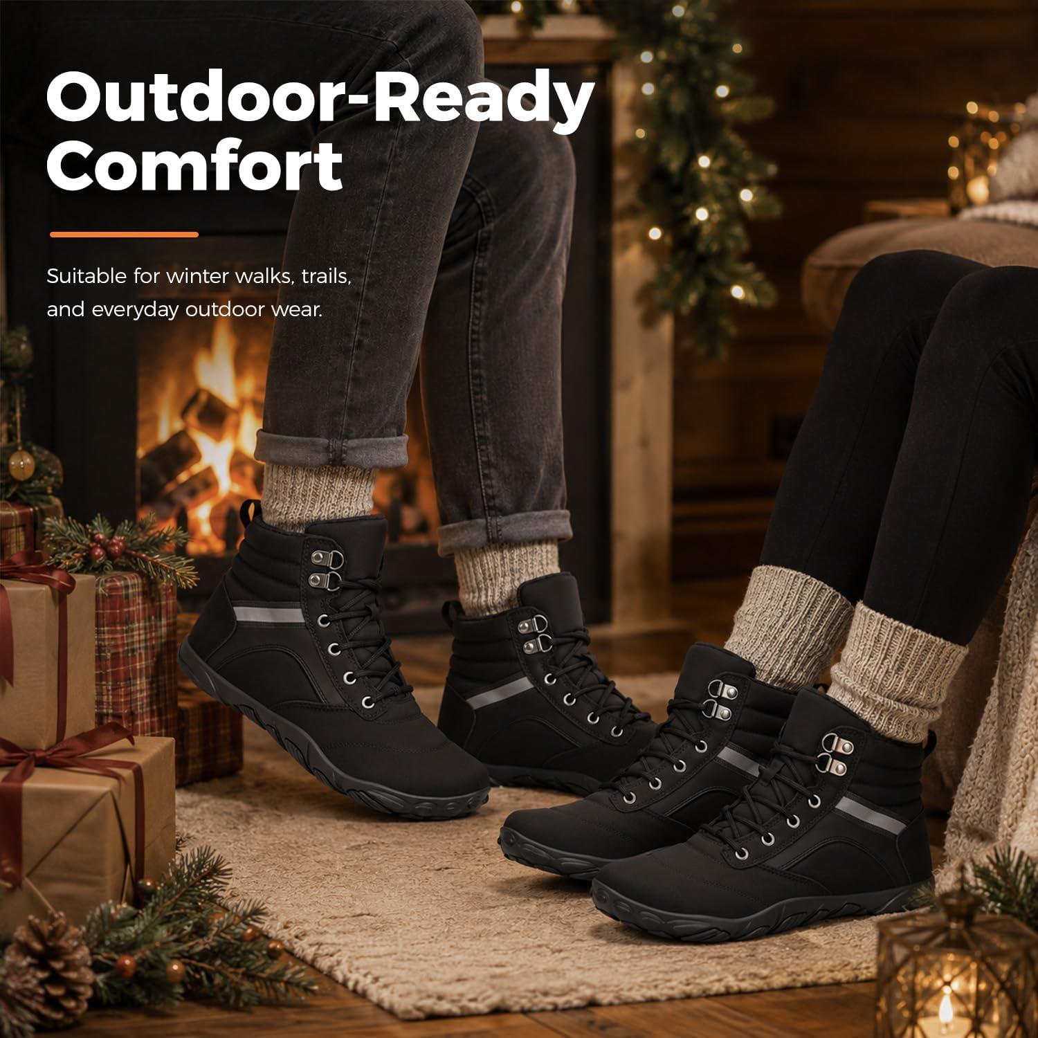 Our Take on these Winter-Ready Barefoot Boots