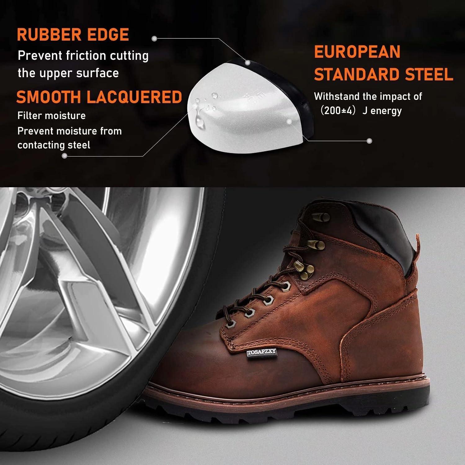 Our Hands-On Review of TOSAFZXY Steel Toe Boots