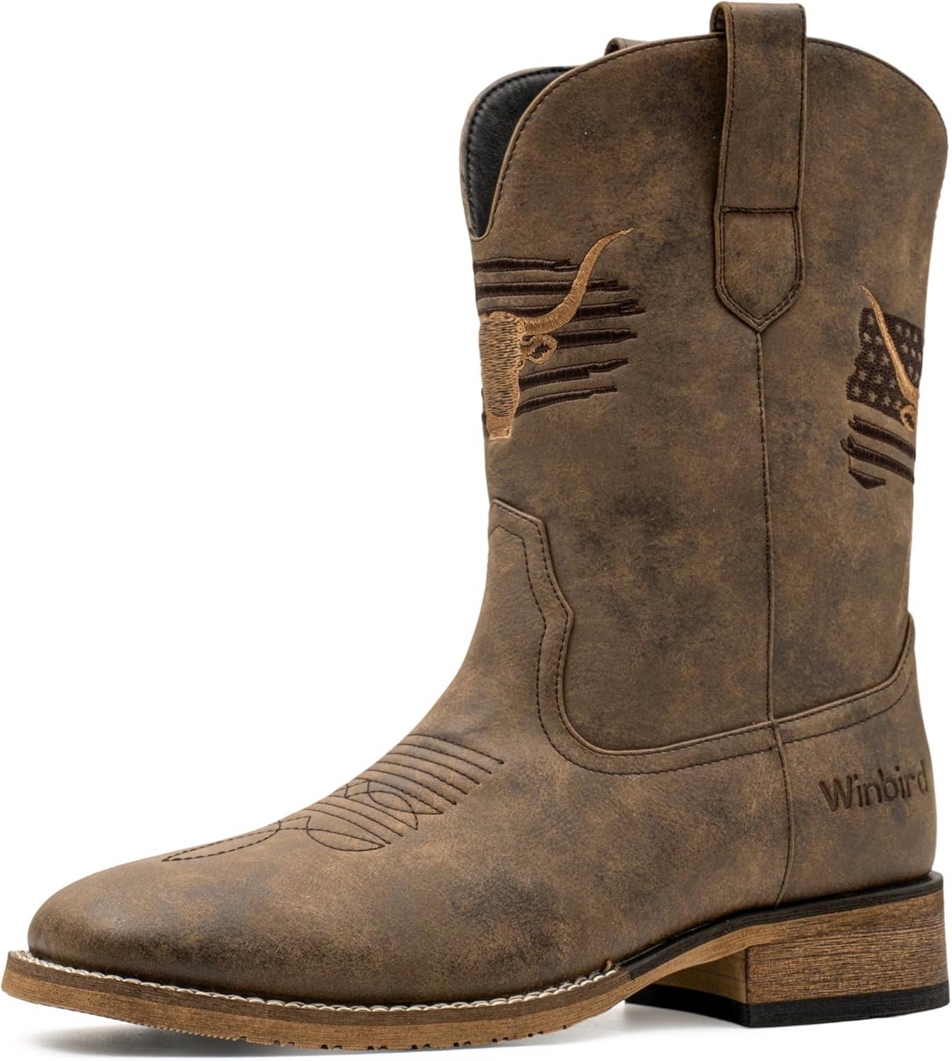 We Review Winbird's Rugged Cowboy Work Boots