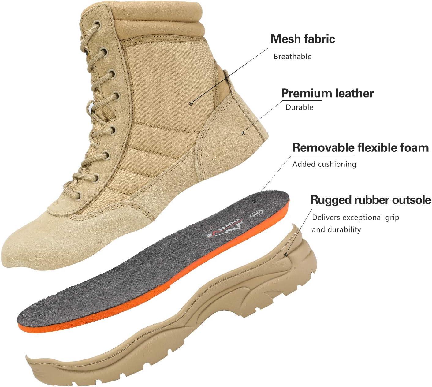 Our Take on NORTIV 8 Tactical Work Boots